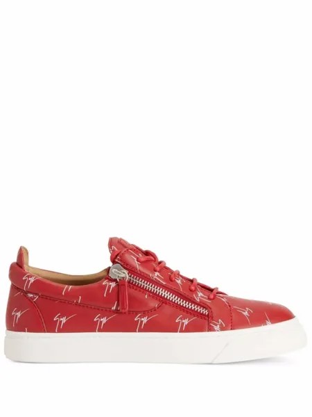 Giuseppe Zanotti кеды Frankie, красный