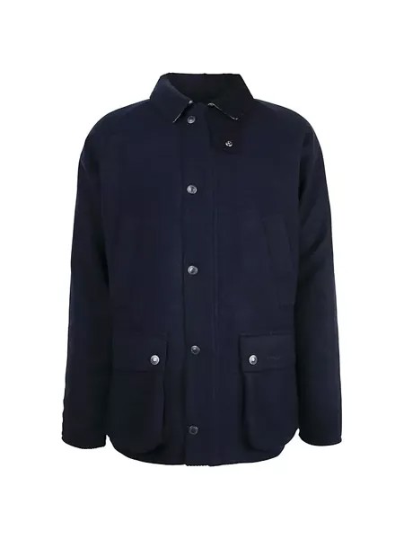 Бедейл Шерстяная куртка Barbour, темно-синий