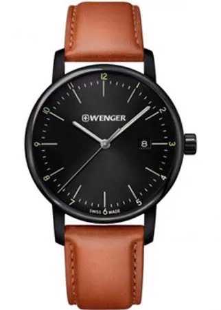 Швейцарские наручные  мужские часы Wenger 01.1741.136. Коллекция Urban Classic Chrono