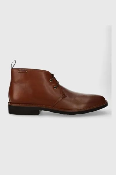 Кожаные туфли Talan Chukka Polo Ralph Lauren, коричневый