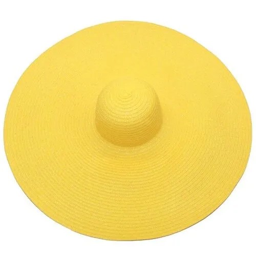 Шляпа , размер 56-58, желтый