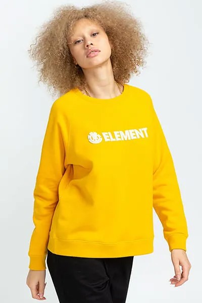 Свитшот женский Element U3CRA2-ELF0-1374 желтый S