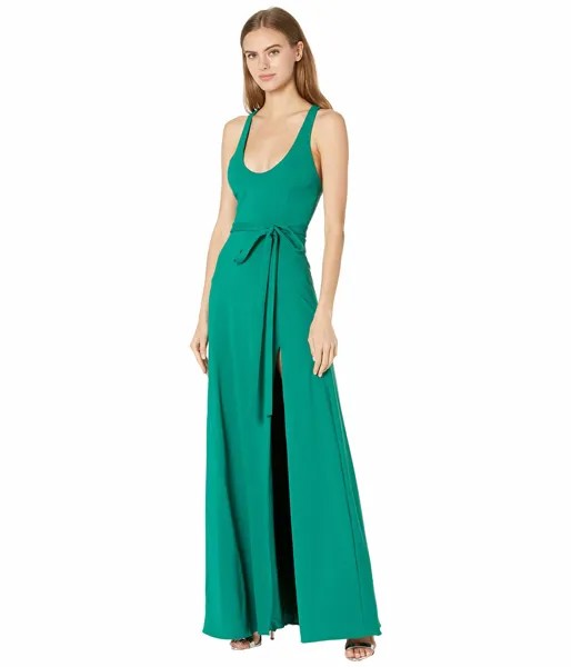 Платье Halston, Lydia Scoop Neck Gown