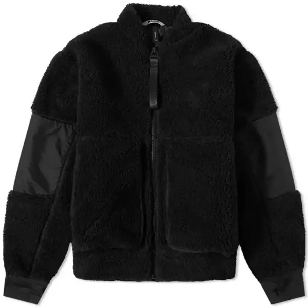 Куртка-бомбер Rains Kofu Fleece, черный