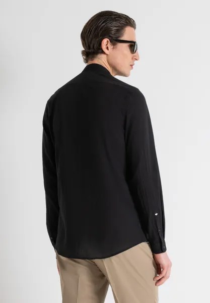 Рубашка SEOUL REGULAR FIT WRINKLED EFFECT Antony Morato, черный