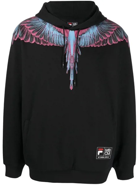 Marcelo Burlon County of Milan худи с принтом из коллаборации с FILA