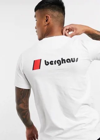 Белая футболка с логотипом Berghaus Heritage-Белый