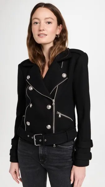 Куртка L'AGENCE Billie Belted, черный