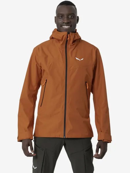 Куртка Salewa Puez Ptx 2L M Jacket Autumnal, Коричневый