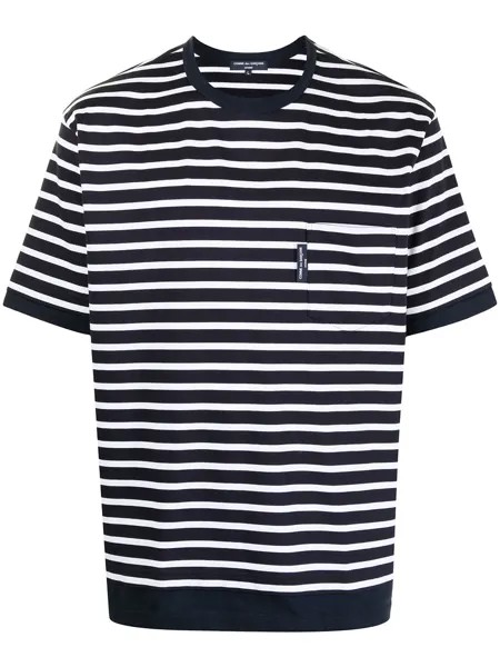Comme Des Garçons Homme футболка в полоску