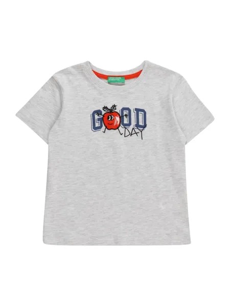 Футболка United Colors Of Benetton, пестрый серый