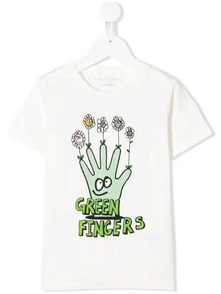 Stella McCartney Kids футболка с принтом