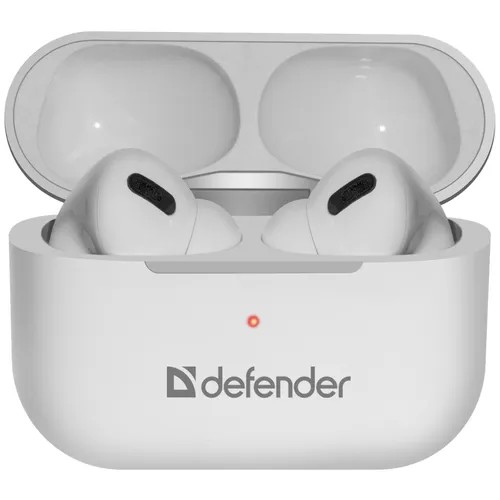 Беспроводные наушники Defender Twins 636, white