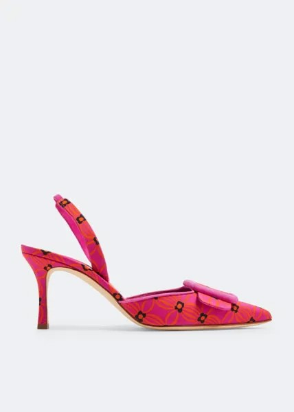 Туфли Manolo Blahnik Mayslibi Slingback, розовый