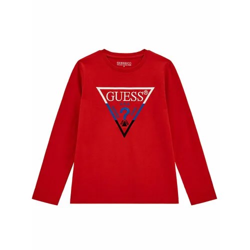 Лонгслив GUESS, размер 152, красный