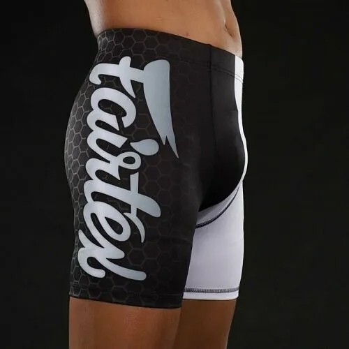 Шорты  Fairtex, размер L, белый, черный