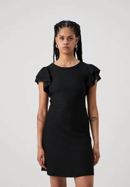 Платье из джерси Vimuni Dress VILA, черное