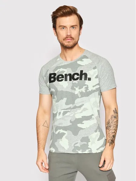 Футболка стандартного кроя Bench, серый