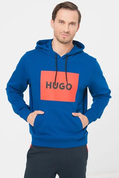 Худи Duraschi с логотипом Hugo, красный