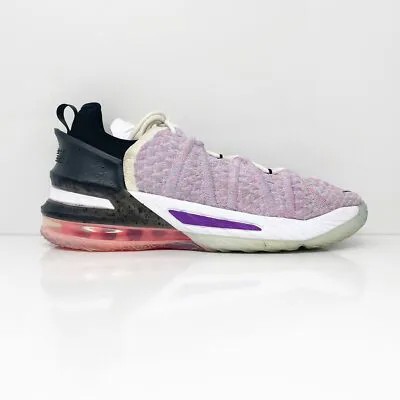 Баскетбольные кроссовки Nike Boys Lebron 18 CW2760-900 Purple, размер 7 лет