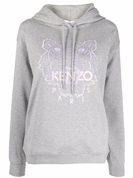 Kenzo худи с вышивкой Tiger