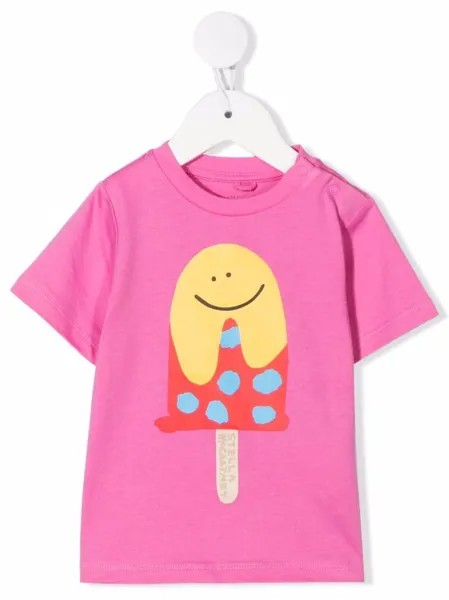Stella McCartney Kids футболка с принтом