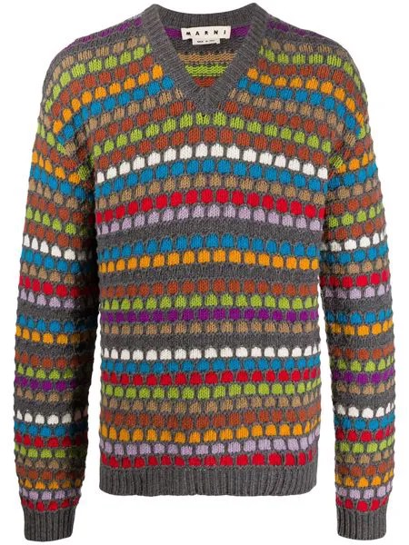 Marni вязаный свитер