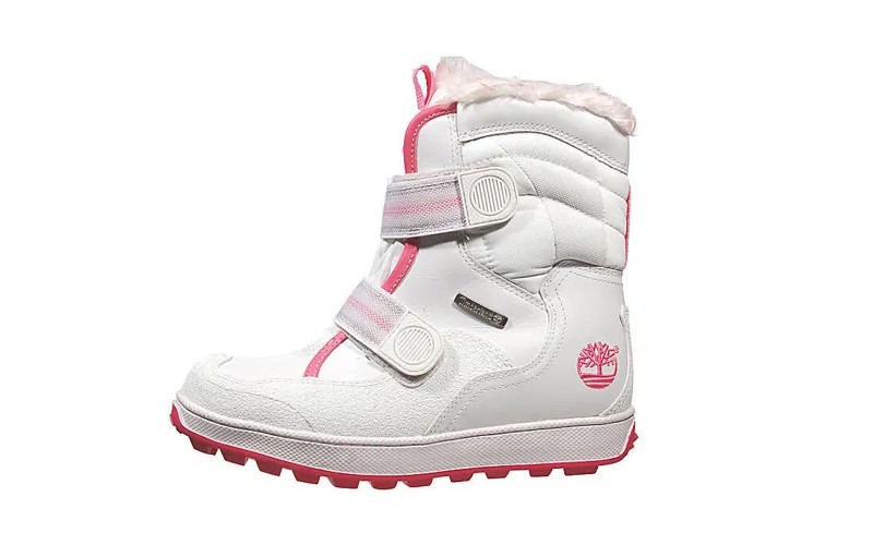 Ботинки Timberland Juniors Snow Stomper NEW AUTHENTIC White/Pink 33909