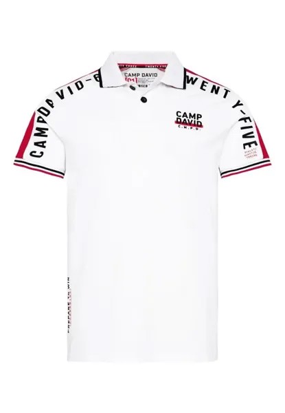 Поло CAMP DAVID, белый