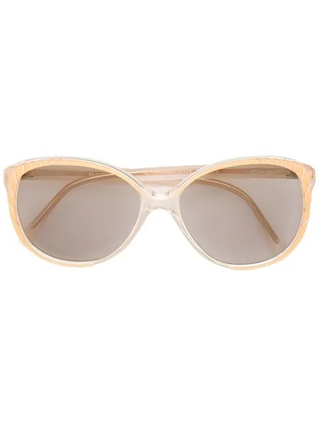 Balenciaga Pre-Owned солнцезащитные очки в оправе 'кошачий глаз'