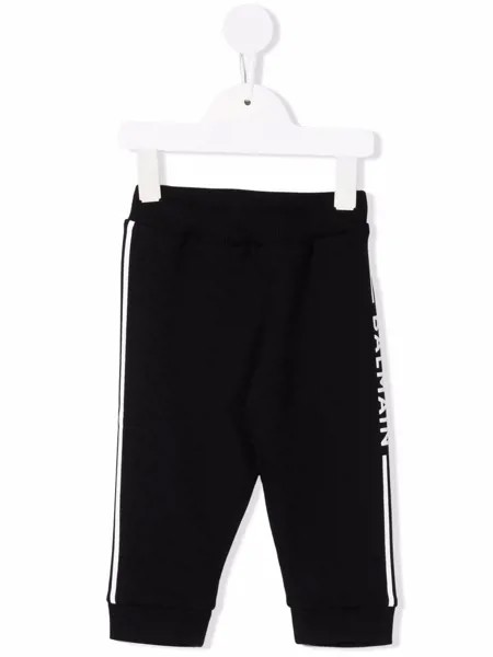 Balmain Kids спортивные брюки с логотипом
