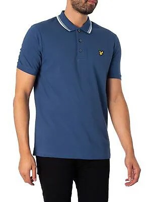 Мужская рубашка-поло Lyle - Scott, синяя
