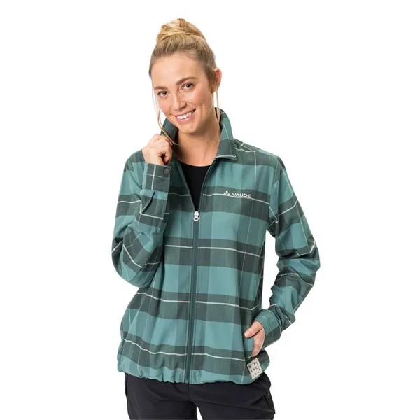 Рубашка с длинным рукавом VAUDE Neyland Shacket, зеленый