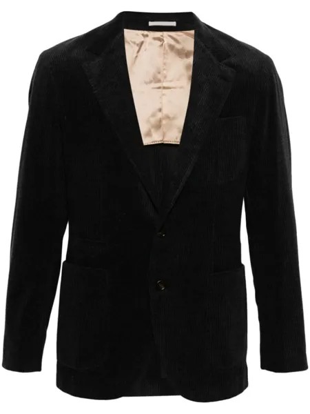 Brunello Cucinelli вельветовый пиджак, серый