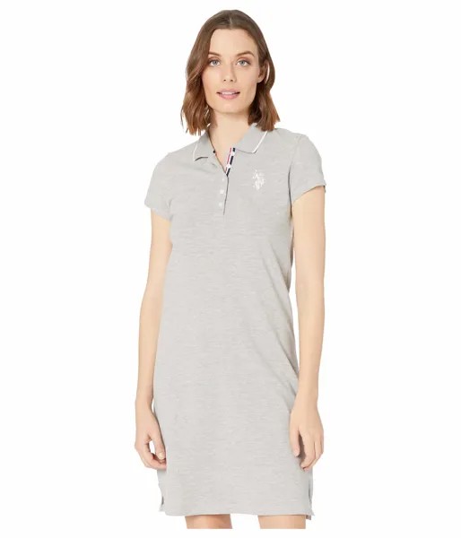 Платье U.S. POLO ASSN., Solid Polo Dress