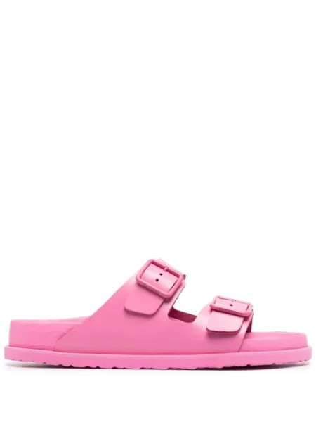 Birkenstock шлепанцы Arizona с открытым носком, розовый