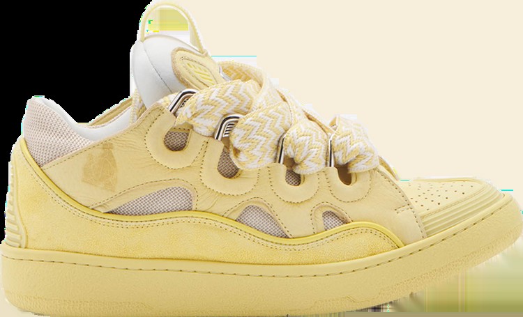 Кроссовки Lanvin Wmns Curb Sneakers 'Corn', желтый