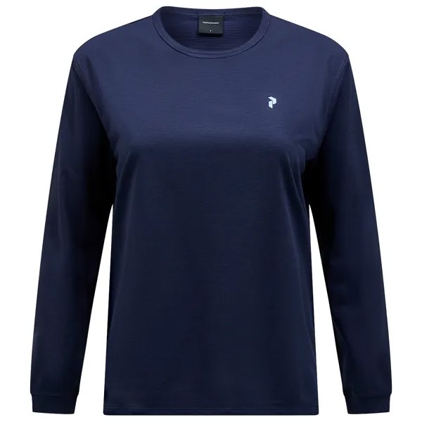 Лонгслив Peak Performance Women's Trail L/S, цвет Salute Blue