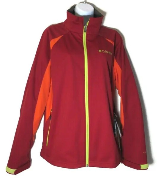 Женская красная универсальная куртка COLUMBIA TECHONIC SOFTSHELL, размер M #WM3183-678