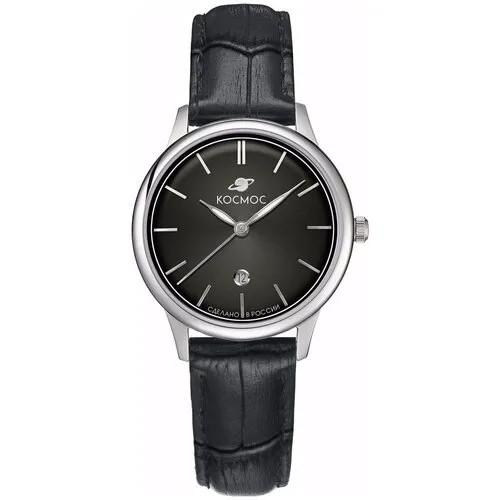 Наручные часы Космос K 601.11.31, черный, серебряный