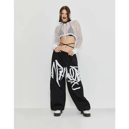 Брюки спортивные Gloria Jeans Ready! Steady! Go!, размер 14-16л/164-170, черный