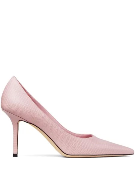 Туфли Love 85 с заостренным носком Jimmy Choo, розовый