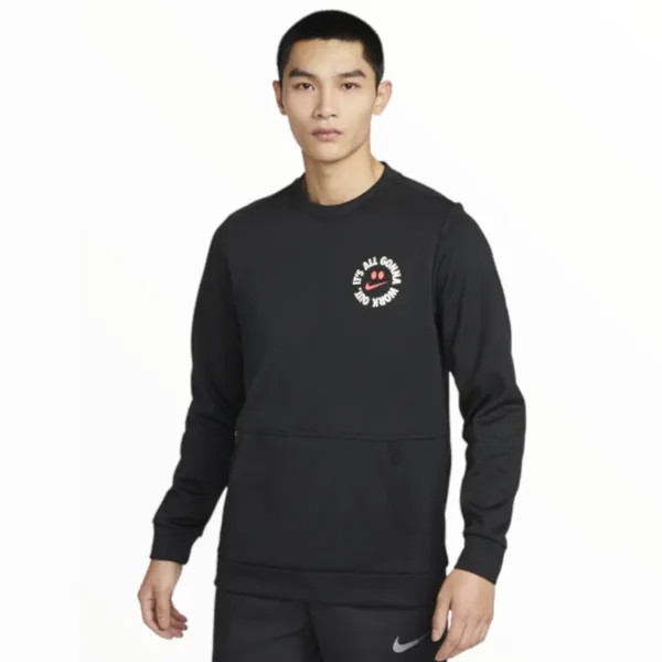 Лонгслив Nike Therma-FIT, черный