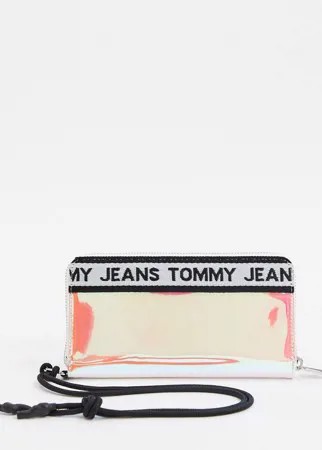 Блестящий бумажник Tommy Jeans-Мульти