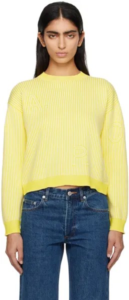 Желтый свитер с ромашками A.P.C.