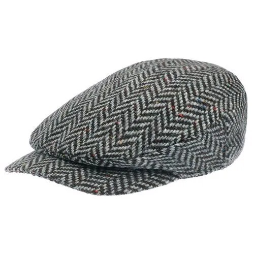 Кепка HANNA HATS арт. Daithi Cap DW2 (темно-серый / черный), размер 61