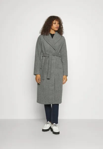 Классическое пальто ONLY Tall ПАЛЬТО ONLSILLE LONG WRAP, цвет dark grey melange