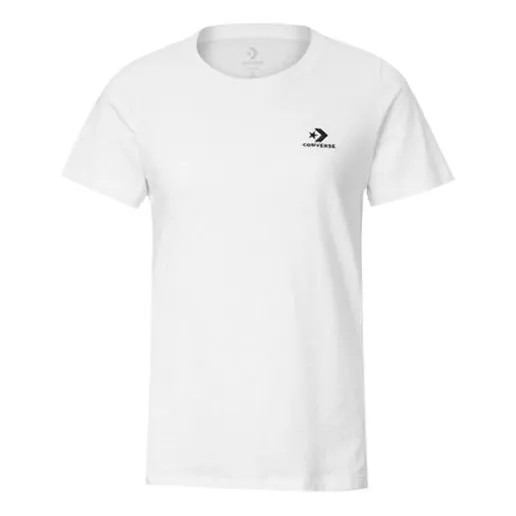 Футболка Converse Logo Casual Short Sleeve White, белый