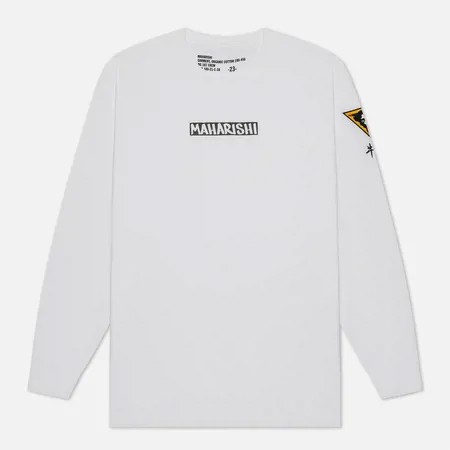 Мужской лонгслив maharishi Ox Insignia, цвет белый, размер M