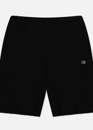 Мужские шорты Champion Reverse Weave Long Bermuda Brushed Fleece, цвет чёрный, размер L